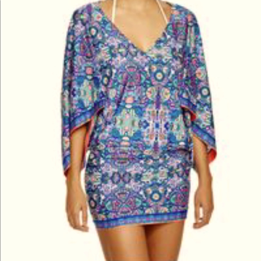 Laundry By Shelli Segal Swim Cover-Up Tunic S/P